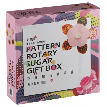 Конфетница вращающаяся с подставкой под телефон Flowers Candy Box (T500 CB)