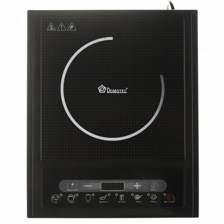 Індукційна електроплита Domotec 2000 Ват (5831)