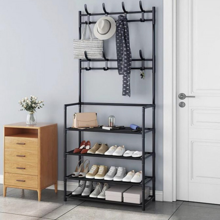 Полиця для одягу та взуття Multifunctional Shoe & Hat Rack (TM4-65)