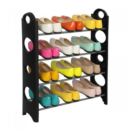 Полиця для взуття Shoe Rack 4 полиці на 12 пар